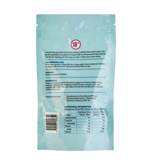 Yummy Gummies – 10mg THC – 10 servings - Image 3