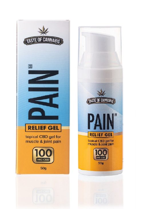 Pain Relief – Gel 100mg CBD Isolate – 50g