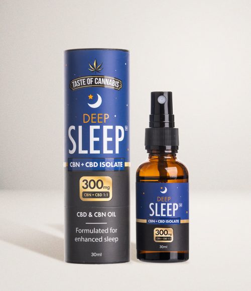 Deep Sleep – 300mg CBD/CBN Isolate Oil – 30ml